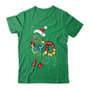 Funny Santa German Shepherd Retriever Christmas Lights Dog Lover Shirt & Sweatshirt | siriusteestore
