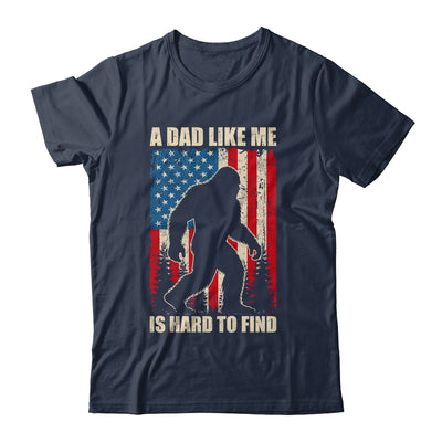 Funny Sasquatch A Dad Like Me Is Hard To Find Flag Bigfoot Shirt & Hoodie | siriusteestore