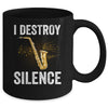 Funny Saxophone Art For Men Women Sax Saxophone Saxophonist Mug | siriusteestore