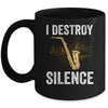 Funny Saxophone Art For Men Women Sax Saxophone Saxophonist Mug | siriusteestore