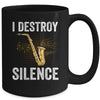 Funny Saxophone Art For Men Women Sax Saxophone Saxophonist Mug | siriusteestore