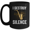 Funny Saxophone Art For Men Women Sax Saxophone Saxophonist Mug | siriusteestore