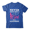 Funny Saxophone Design For Girl With A Saxophonist Sax Lover Shirt & Tank Top | siriusteestore