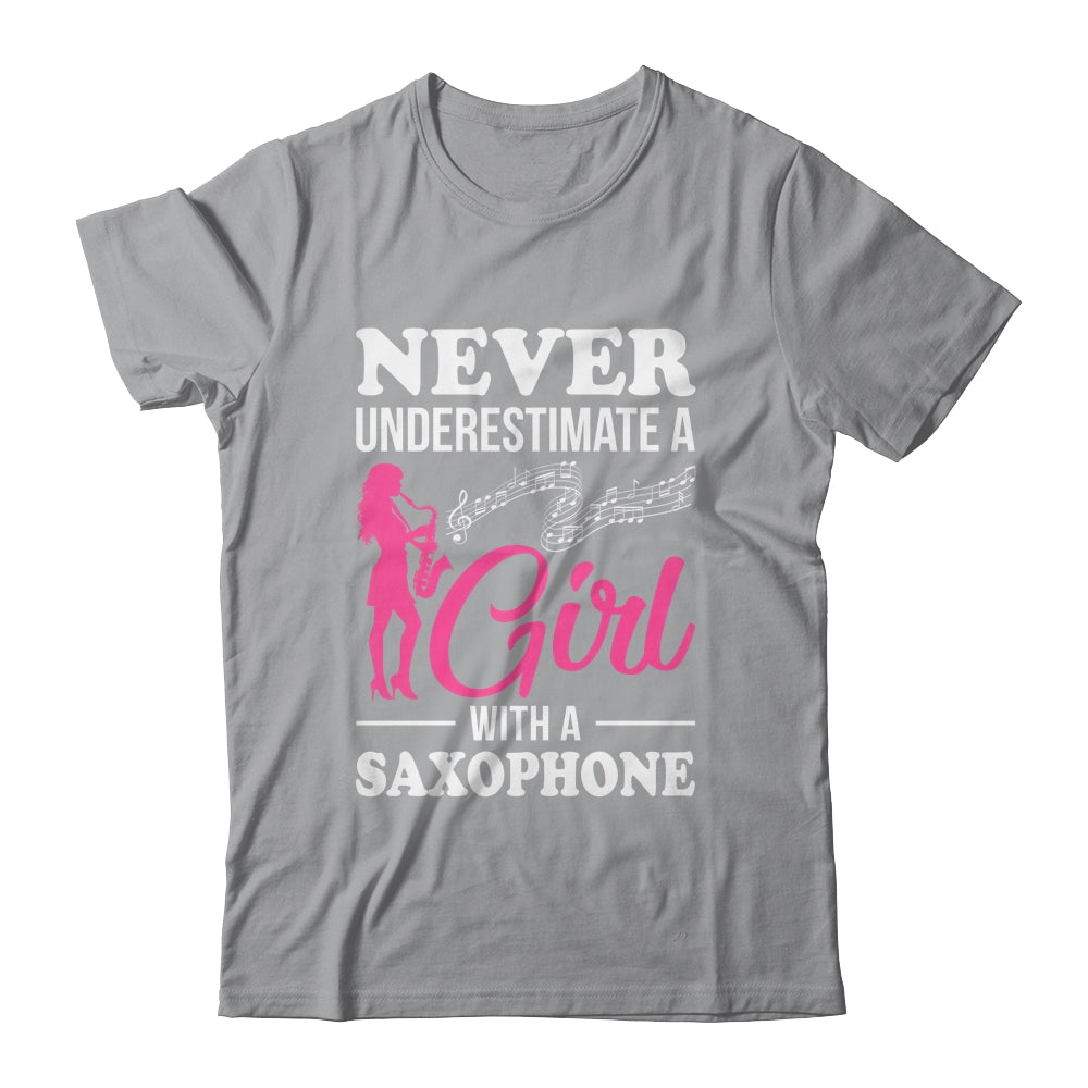 Funny Saxophone Design For Girl With A Saxophonist Sax Lover Shirt & Tank Top | siriusteestore