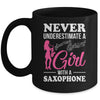 Funny Saxophone Design For Girl With A Saxophonist Sax Lover Mug | siriusteestore