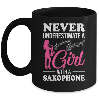 Funny Saxophone Design For Girl With A Saxophonist Sax Lover Mug | siriusteestore