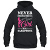 Funny Saxophone Design For Girl With A Saxophonist Sax Lover Shirt & Tank Top | siriusteestore