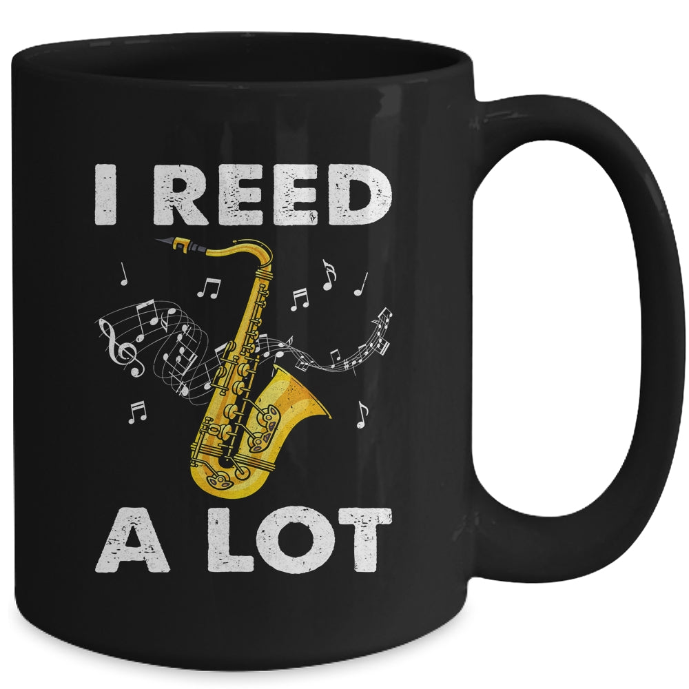Funny Saxophone Design For Men Women Saxophone Player Reed Mug | siriusteestore
