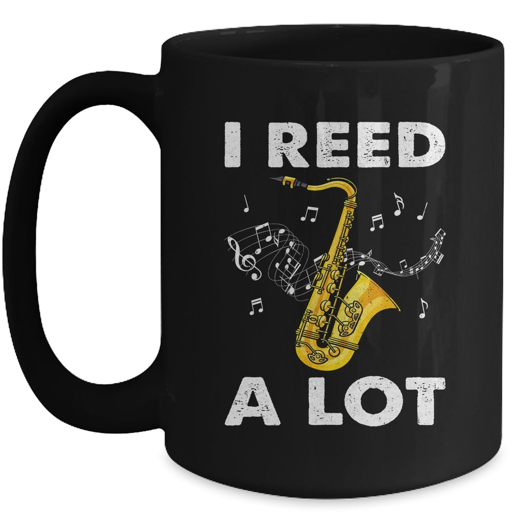 Funny Saxophone Design For Men Women Saxophone Player Reed Mug | siriusteestore