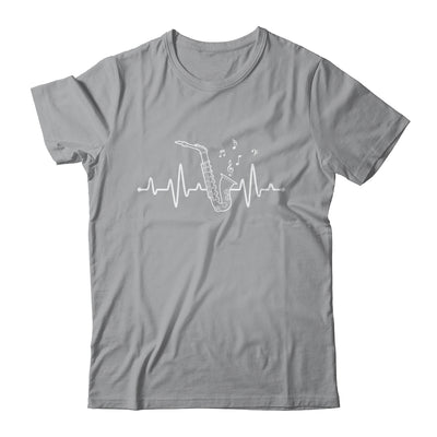 Funny Saxophone Heartbeat Design For Men Women Player Music Shirt & Hoodie | siriusteestore