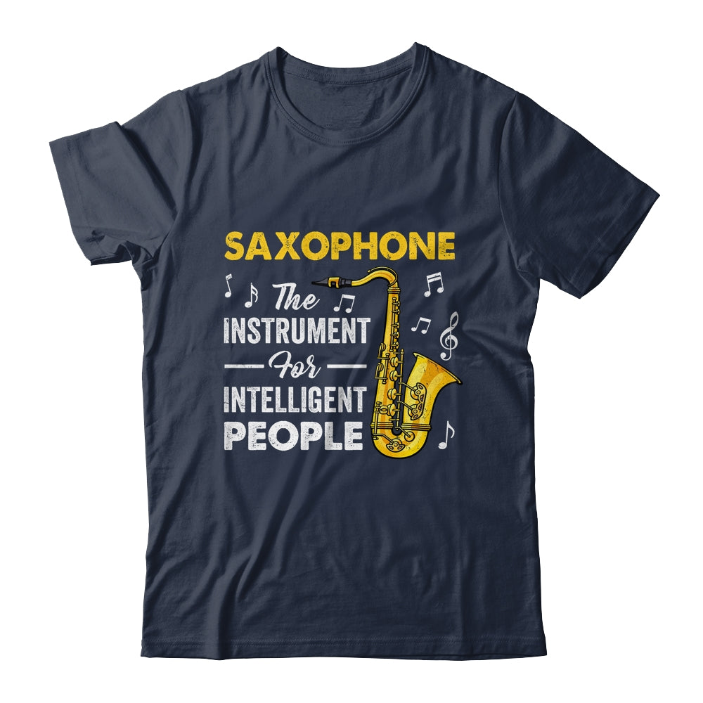 Funny Saxophone Intelligent Art For Men Women Sax Player Shirt & Hoodie | siriusteestore