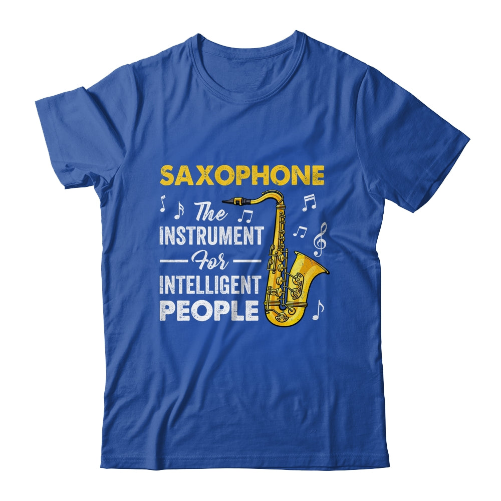 Funny Saxophone Intelligent Art For Men Women Sax Player Shirt & Hoodie | siriusteestore