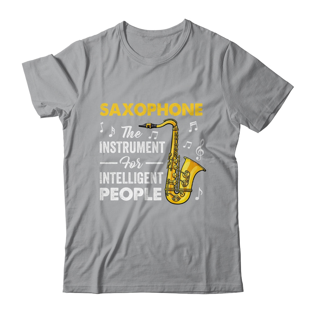 Funny Saxophone Intelligent Art For Men Women Sax Player Shirt & Hoodie | siriusteestore