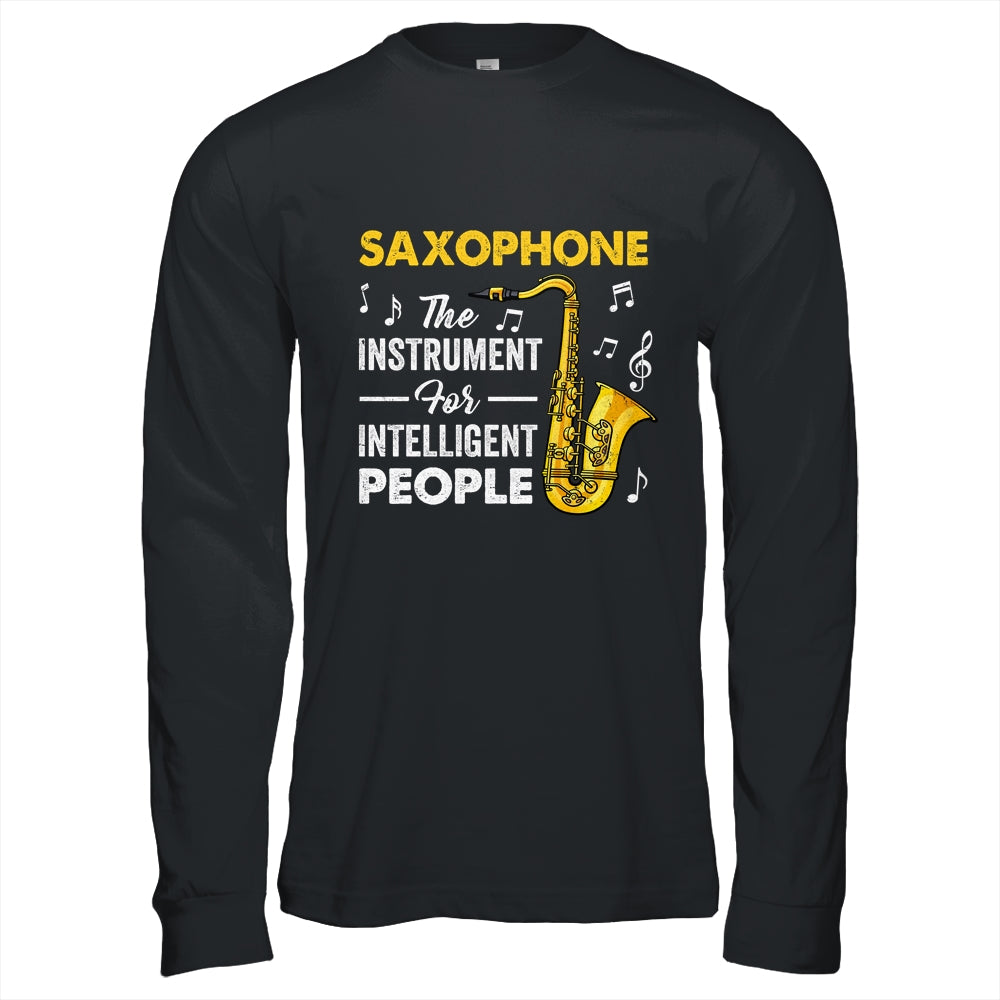 Funny Saxophone Intelligent Art For Men Women Sax Player Shirt & Hoodie | siriusteestore