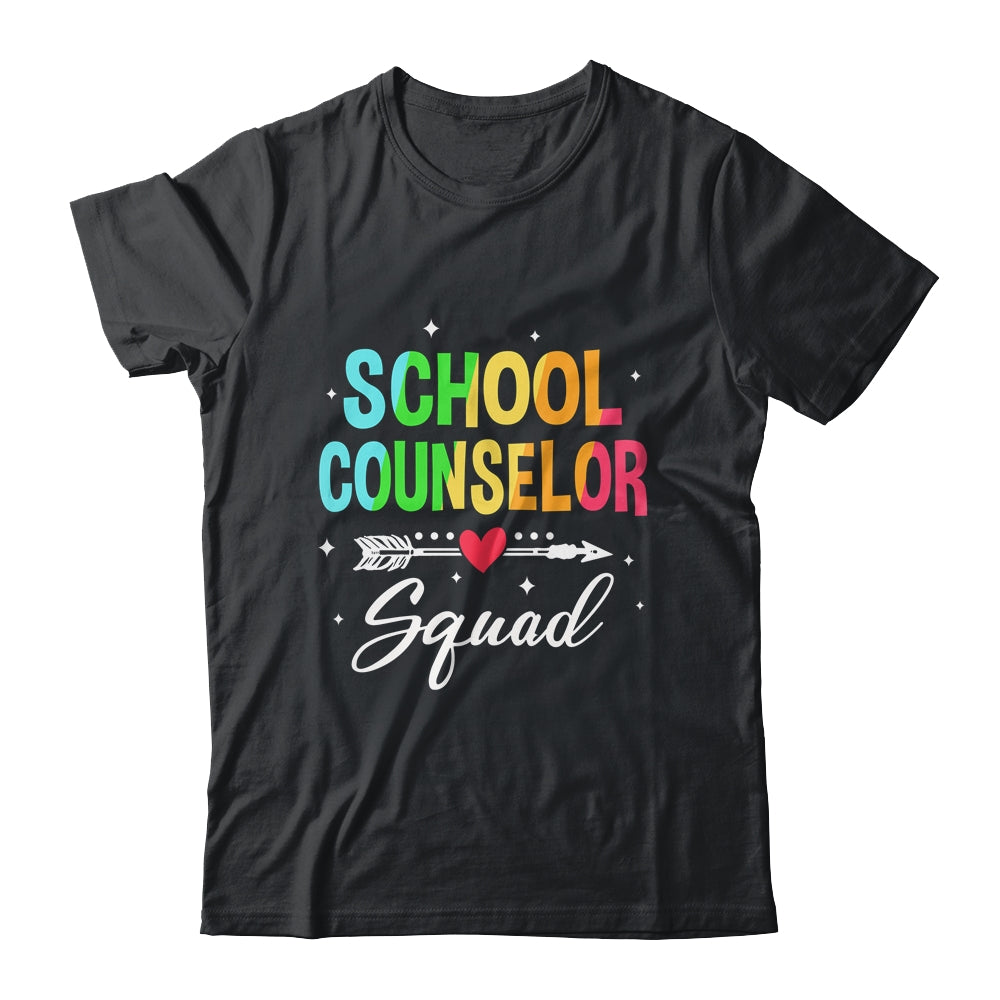 Funny School Counselor Squad Welcome Back To School Shirt & Hoodie | siriusteestore