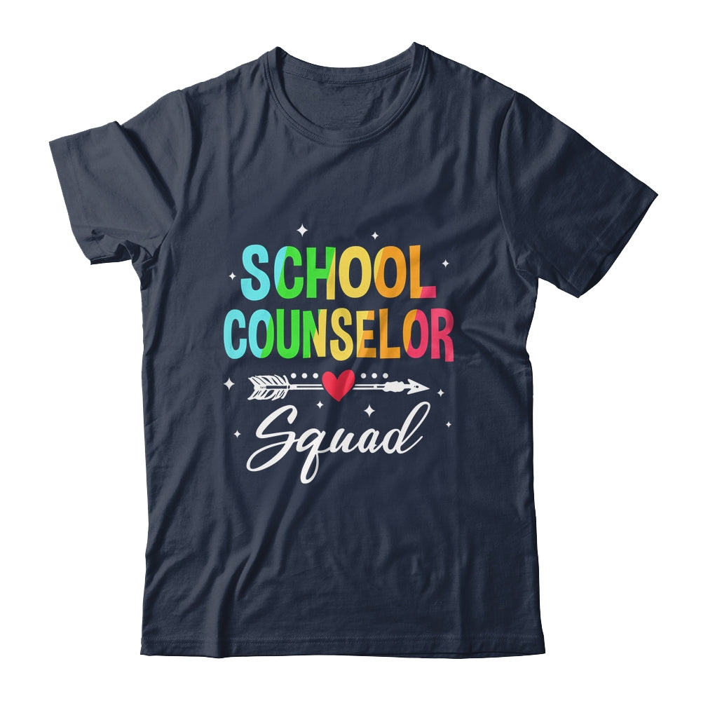 Funny School Counselor Squad Welcome Back To School Shirt & Hoodie | siriusteestore