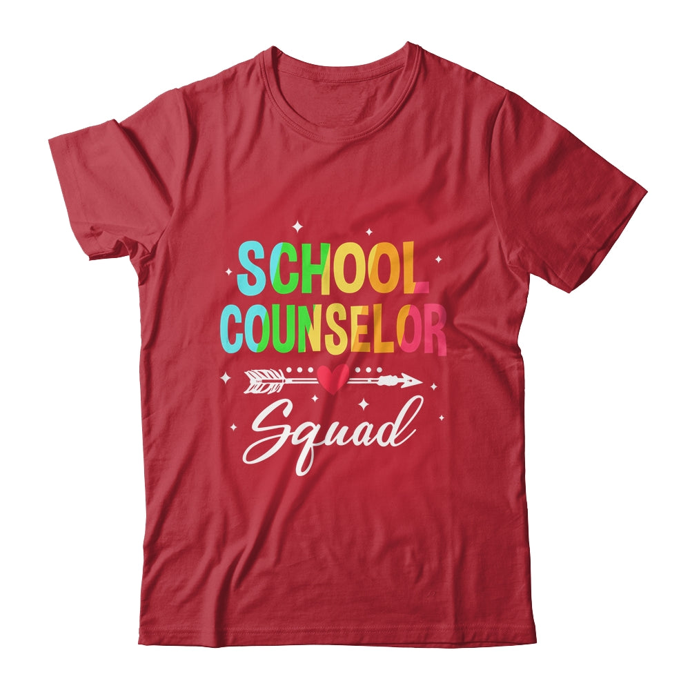 Funny School Counselor Squad Welcome Back To School Shirt & Hoodie | siriusteestore