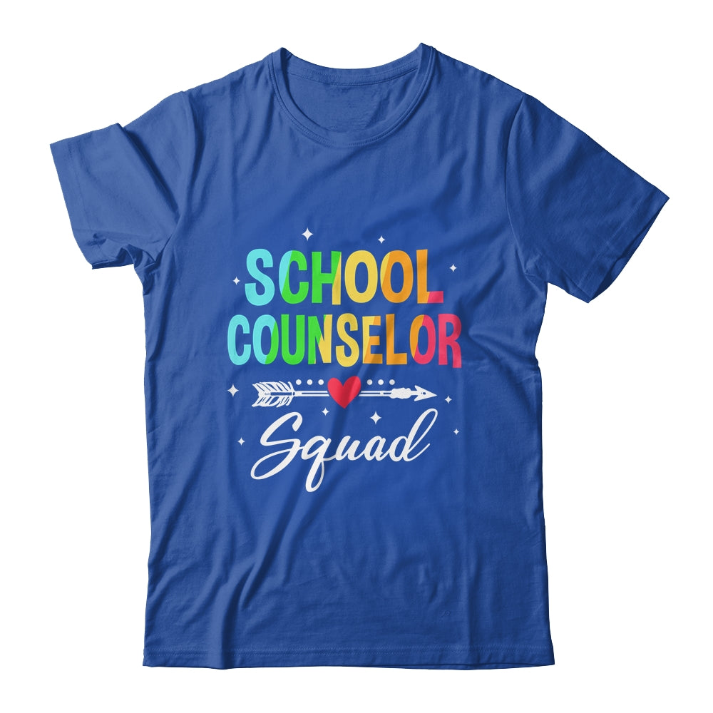 Funny School Counselor Squad Welcome Back To School Shirt & Hoodie | siriusteestore