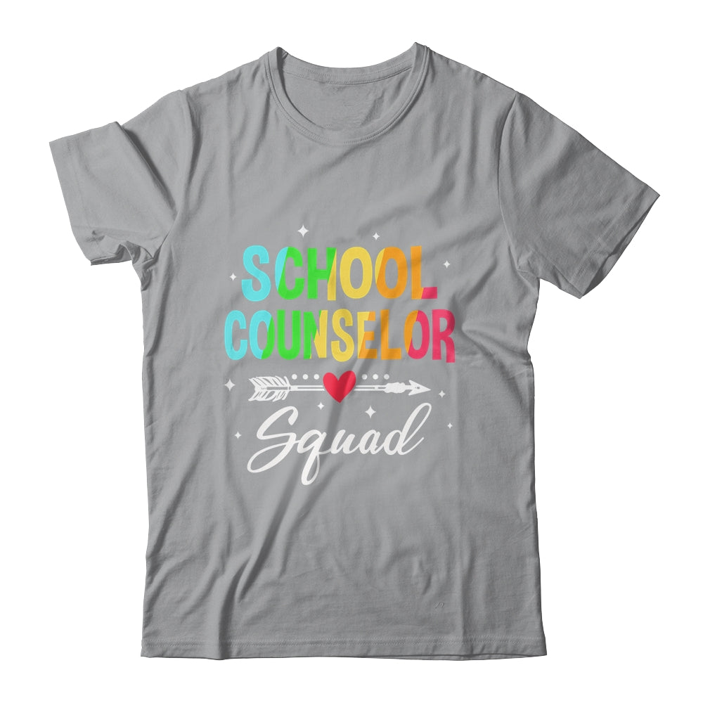 Funny School Counselor Squad Welcome Back To School Shirt & Hoodie | siriusteestore