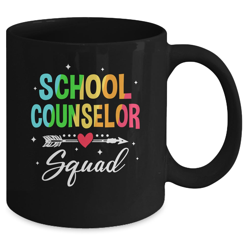 Funny School Counselor Squad Welcome Back To School Mug | siriusteestore