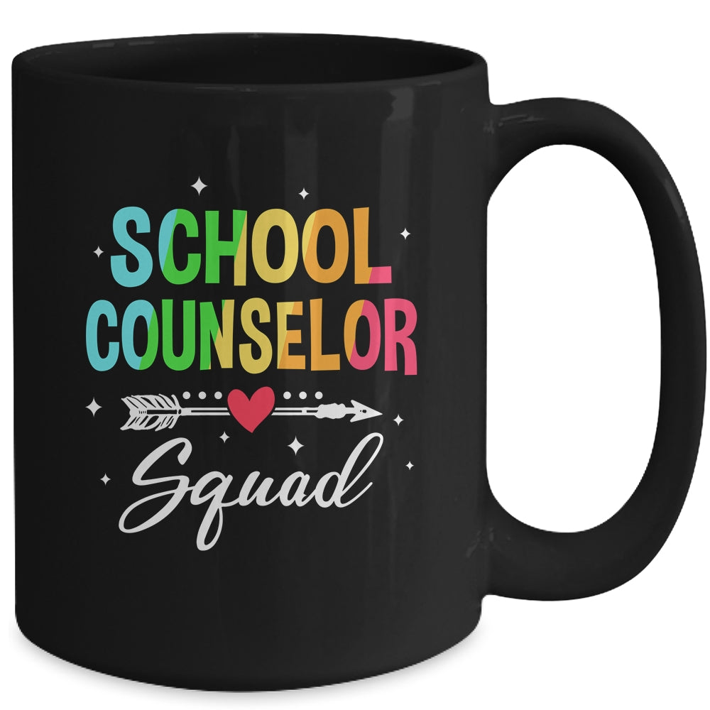 Funny School Counselor Squad Welcome Back To School Mug | siriusteestore