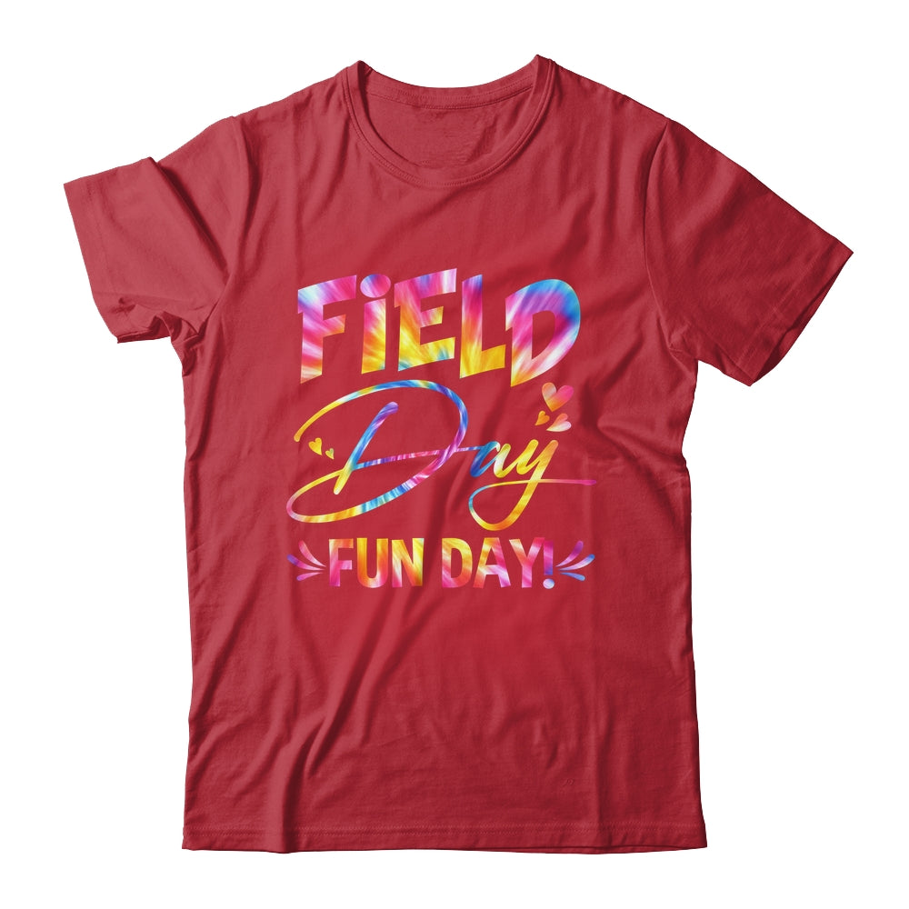 Funny School Field Day Fun Tie Dye Field Day 2023 Teacher Shirt & Hoodie | siriusteestore