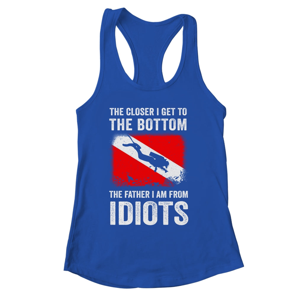 Funny Scuba Diving For Men Women Flag Dive Quote Scuba Diver Shirt & Tank Top | siriusteestore