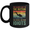 Funny Scuba Diving For Men Women Flag Dive Scuba Diver Retro Mug | siriusteestore