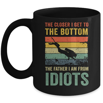 Funny Scuba Diving For Men Women Flag Dive Scuba Diver Retro Mug | siriusteestore