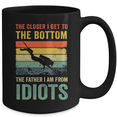 Funny Scuba Diving For Men Women Flag Dive Scuba Diver Retro Mug | siriusteestore