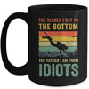 Funny Scuba Diving For Men Women Flag Dive Scuba Diver Retro Mug | siriusteestore