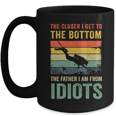 Funny Scuba Diving For Men Women Flag Dive Scuba Diver Retro Mug | siriusteestore