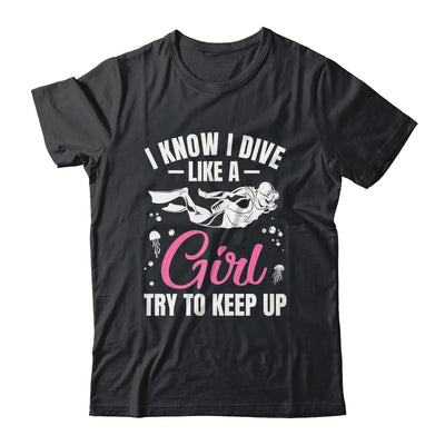 Funny Scuba Diving For Women Girls Rescue Diver Ocean Divers Shirt & Tank Top | siriusteestore