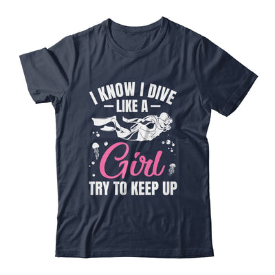 Funny Scuba Diving For Women Girls Rescue Diver Ocean Divers Shirt & Tank Top | siriusteestore