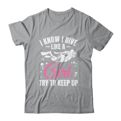 Funny Scuba Diving For Women Girls Rescue Diver Ocean Divers Shirt & Tank Top | siriusteestore