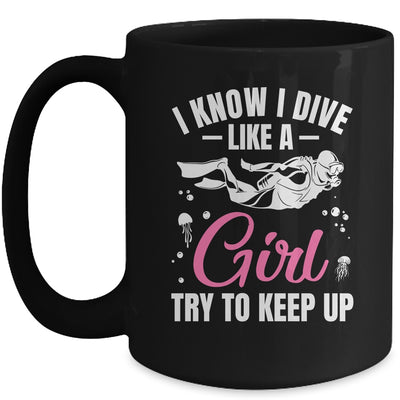 Funny Scuba Diving For Women Girls Rescue Diver Ocean Divers Mug | siriusteestore