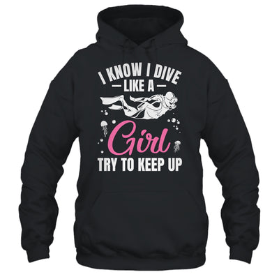 Funny Scuba Diving For Women Girls Rescue Diver Ocean Divers Shirt & Tank Top | siriusteestore