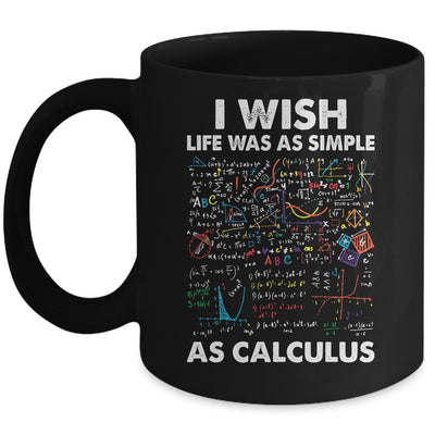 Funny Simple As Calculus For Men Women Teacher Math Joke Mug | siriusteestore