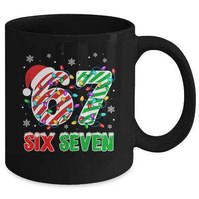 Funny Six Seven 67 Christmas Holiday Boys Girls Kids Xmas Mug | siriusteestore
