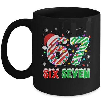Funny Six Seven 67 Christmas Holiday Boys Girls Kids Xmas Mug | siriusteestore