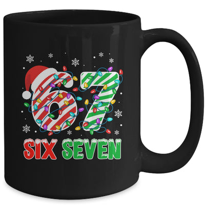 Funny Six Seven 67 Christmas Holiday Boys Girls Kids Xmas Mug | siriusteestore