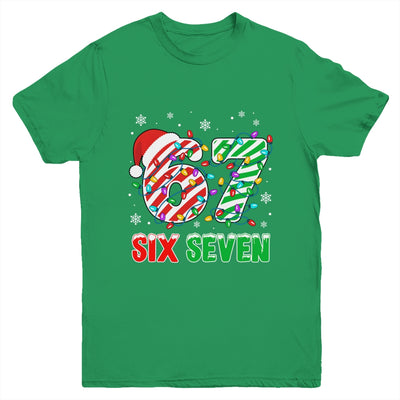 Funny Six Seven 67 Christmas Holiday Boys Girls Kids Xmas Youth Shirt | siriusteestore