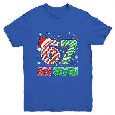 Funny Six Seven 67 Christmas Holiday Boys Girls Kids Xmas Youth Shirt | siriusteestore