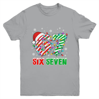 Funny Six Seven 67 Christmas Holiday Boys Girls Kids Xmas Youth Shirt | siriusteestore