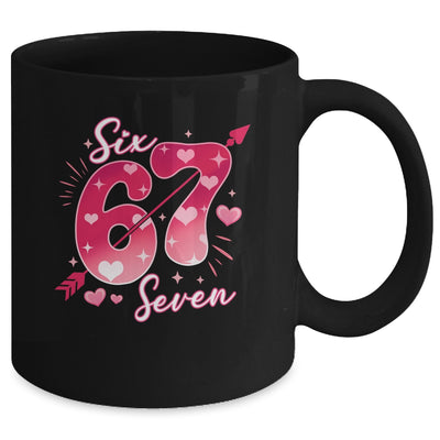 Funny Six Seven 6 7 Meme Fo Women Kids Valentine Girl Mug | siriusteestore