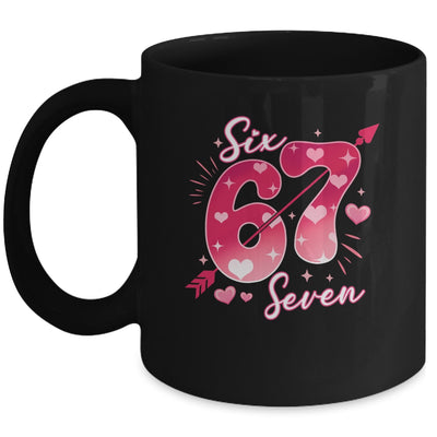 Funny Six Seven 6 7 Meme Fo Women Kids Valentine Girl Mug | siriusteestore