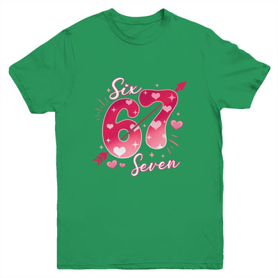 Funny Six Seven 6 7 Meme Fo Women Kids Valentine Girl Youth Shirt | siriusteestore