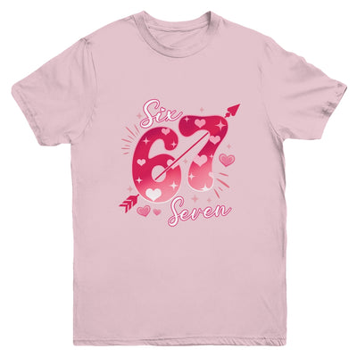 Funny Six Seven 6 7 Meme Fo Women Kids Valentine Girl Youth Shirt | siriusteestore
