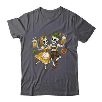Funny Skeleton Couple Oktoberfest Pretzel Costume Adults Shirt & Hoodie | siriusteestore