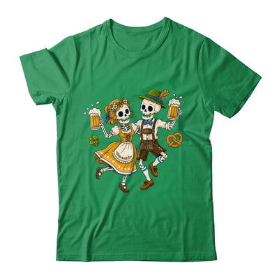 Funny Skeleton Couple Oktoberfest Pretzel Costume Adults Shirt & Hoodie | siriusteestore